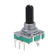 360 Degree Rotary Encoder Code Switch Digital Potentiometer EC16 5 Pins 20mm D-Shaft 2 Pcs