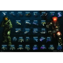 Halo 3 - Chart - Whole Wall Poster, 22.375" x 34"