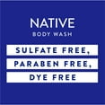 thumbnail image 3 of Native Body Wash, Sulfate Free, Lilac & White Tea, for Women and Men, 36 oz - 2 Pcs, 3 of 6