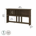 thumbnail image 6 of Pemberly Row 60W Hutch for L Shaped Desk in Ash Brown - Engineered Wood, 6 of 7