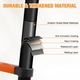 thumbnail image 5 of Telescopic Roof Ladder Heavy-Duty Stainless Steel 330 LBS Load Capacity, 5 of 6