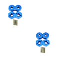 thumbnail image 2 of maskred 4pcs/set 5MM Aluminium Alliage Roue Adaptateur de Montage pour 1/10 AXIAL SCX10 Durable Aluminium Alliage Roue Adaptateur Bleu Foncé 2Set, 2 of 6