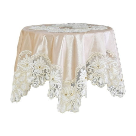

Fufafayo Today Deals Tablecloth Suede With Embroidery And Diamond-studded High-end Tablecloth Home Decoration Tablecloth