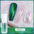 thumbnail image 1 of Polvo líquido efecto espejo para uñas, estilo europeo, sin partículas que se dispersen. Contiene goma de metilo (5 ml)., 1 of 2