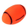 thumbnail image 2 of Juguete con sonido para perros chirriadores para perros juguete chirriante para perros juguete para masticar pelota (Rugby) Sywqhk Libre de BPA, 2 of 9