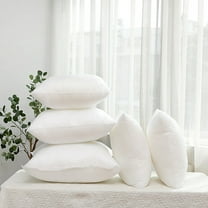 AYktou 12×12 Inch Pillow Inserts, Soft Breathable White Square Throw Pillows Cores Non-Woven Core Pillow Inner Cotton Cushion Filler Sleeping Pillow Inserts for Mother's Day Christmas Holiday Gift