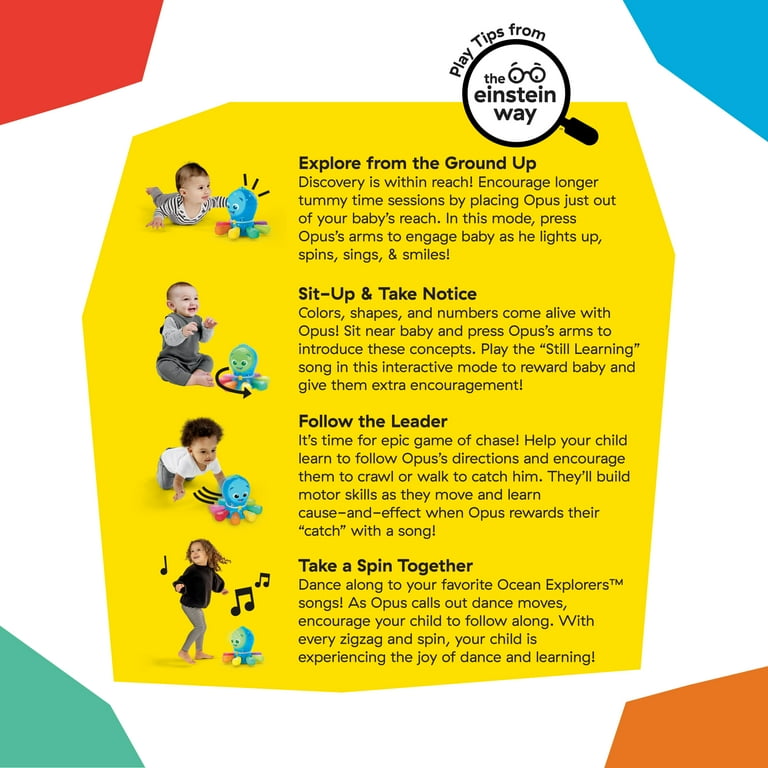 Baby Einstein Ocean Explorers Go Opus, Crawl and Chase Learning