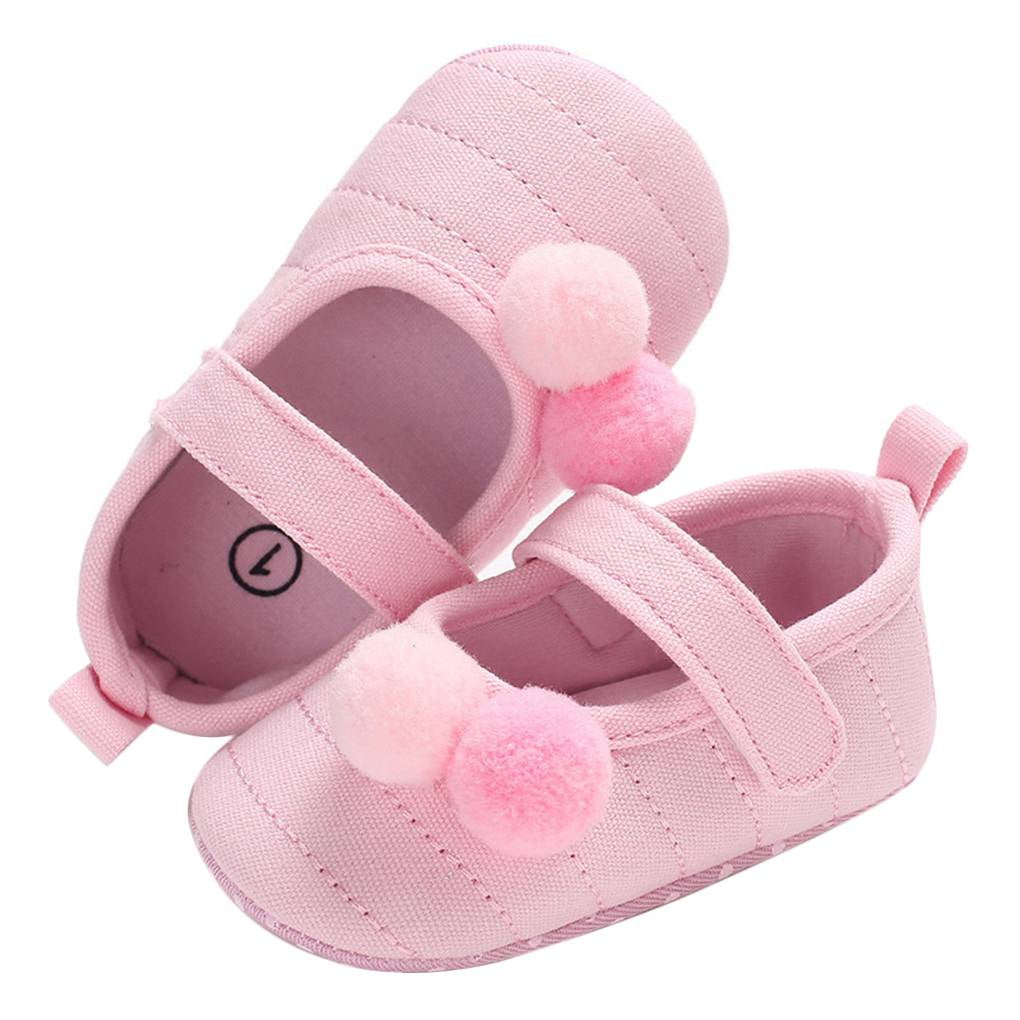 baby girl pom pom shoes