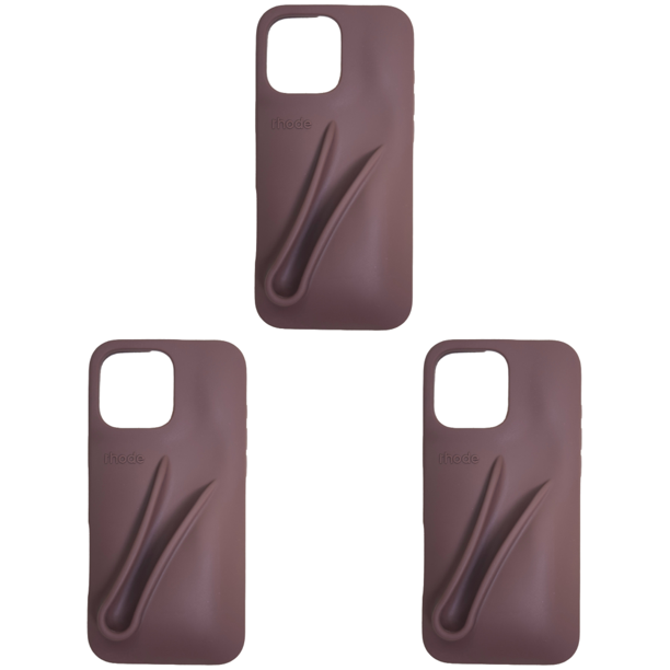 Lip Gloss Telephing para La Cubierta Silicona Suave 16 (marrón Oscuro)