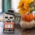 thumbnail image 4 of Halloween Decorations New Halloween Calendar Countdown Skull Head Pumpkin Artifact Display Halloween Decorations Outdoor Halloween Decorations Indoor, 4 of 5
