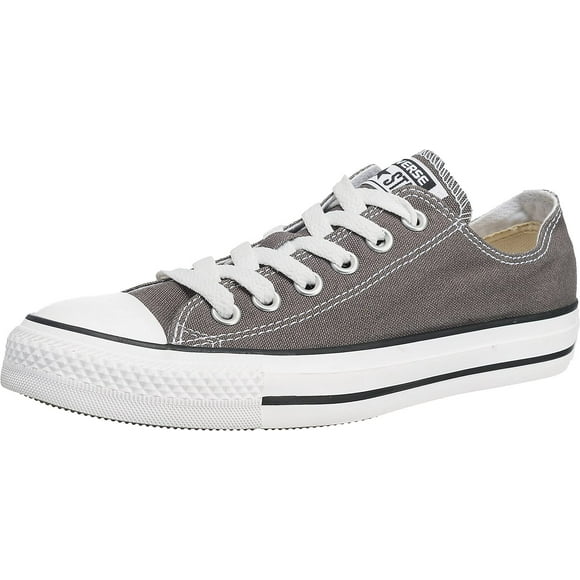 Converse Chuck Taylor All Star Canvas Low Top Sneaker, Charcoal ,8.5 US Men/10.5 US Women