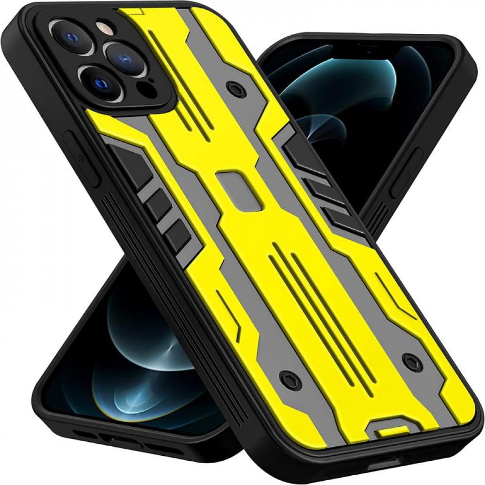 Simicoo Compatible with iPhone 12 Pro Max Metal Case with Screen Protector Military Rugged Heavy Duty Shockproof Case with Stand Full Cover Tough case for iPhone 12 Pro Max 6.7inch Black 