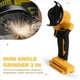 thumbnail image 4 of Mini Amoladora Angular Inalámbrica de 3 Pulgadas, Pulidora, Amoladora de Corte y 2 Discos de Corte, Herramienta Eléctrica para Batería para de 18 V., 4 of 5