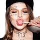 thumbnail image 2 of Temporary Facial Tattoos Inspired by Post Malone, 2 of 3