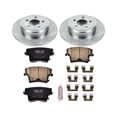 thumbnail image 3 of Power Stop Rear Stock Replacement Brake Pad and Rotor Kit KOE1719, 3 of 8