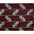 thumbnail image 4 of oneOone Polyester Lycra Fabric Stripe & Check Kasuri Print Fabric BTY 56 Inch Wide, 4 of 4