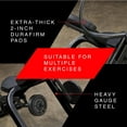 thumbnail image 3 of Body Solid GAB300 Semi Recumbent Ab Bench w/ Steel Frame for Abs & Obliques, Black, 3 of 12