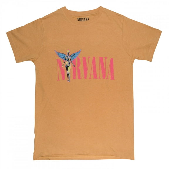 Nirvana Unisex T-Shirt: In Utero Angel (Back Print)