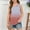Pink, variant on Taqqpue Girls Tank Tops Summer Striped Color Block Sleeveless Vest Shirts Tops Wide Strap Crewneck Athletic Undershirts for Gymnastics Ballet Dancewear 5-14 Years