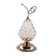 thumbnail image 3 of Estatua de cristal con forma de pera, candelabro de escritorio, decoración para bodas Cuentas De Piña, 3 of 9