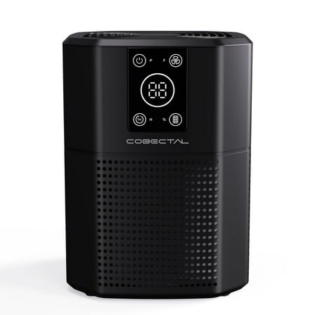 Cobectal ZQA-2000B Air Purifier with HEPA Filter for Mold, Allergies, Smoking, Portable, Covers 600 Sq.ft