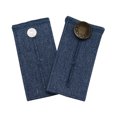 thumbnail image 4 of Extensor De Pantalones De Mezclilla 2 Ganchos De Botón Extensores De Cintura Elástica Azul Sunnimix Extensor de botón de pantalón, 4 of 6