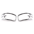 thumbnail image 3 of NS for Honda GL1800 2001-2011 Goldwing Fairing Mirror Back Accent Grilles Silver, 3 of 6