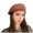 Brown, variant on French Artist Beret Cap Women Hat Classic Knit Stylish Headwear