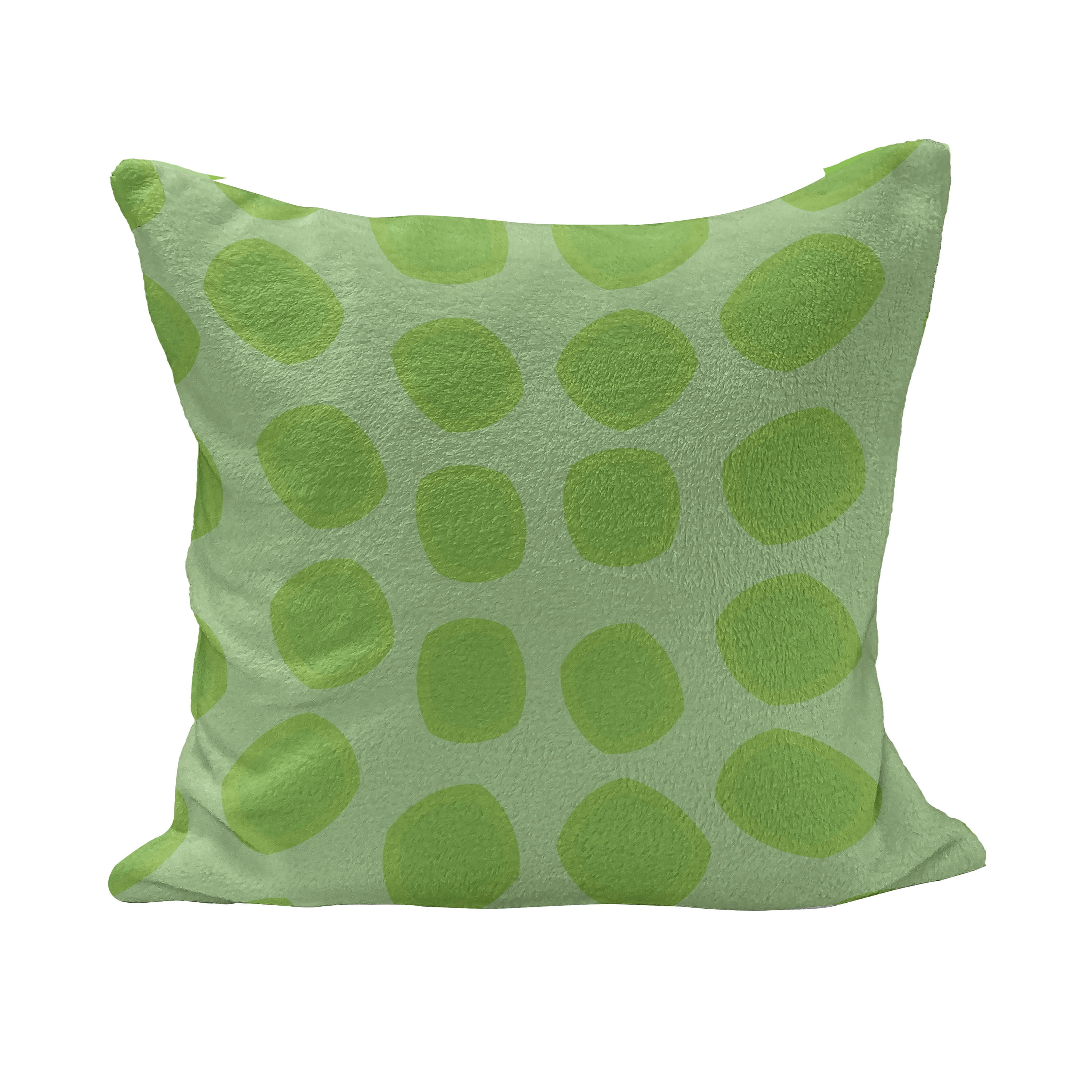 Lime Small Polka Dot Small Pillow 12x20 