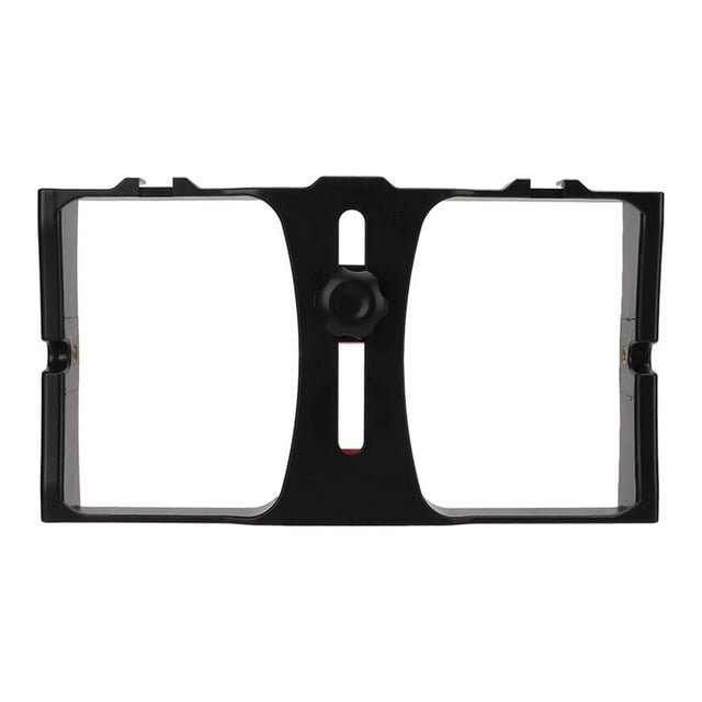 Smartphone Video Camera Cage, Waterproof Portable Cold Shoe Phone Video Camera Cage Shock Resistant For Livestreaming Red