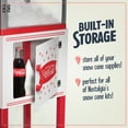 thumbnail image 3 of Nostalgia Coca-Cola Snow Cone Maker, 48-Inch Shaved Ice Machine and Snow Cone Maker Cart, Red, 3 of 5