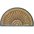 thumbnail image 1 of IUC International 157BR Coque Demi Ronde en Caoutchouc Recyclé et Paillasson en Coco, 1 of 1