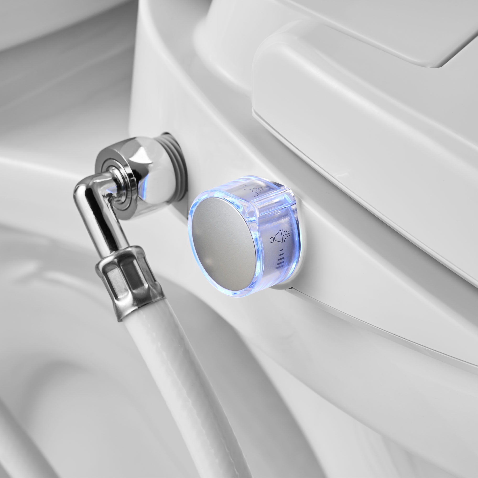 American Standard Aquawash 2.0 Manual SpaLet Elongated Bidet Seat in White