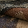 thumbnail image 7 of Kilim Wool Jute Rug – Handwoven Southwestern Area Rug with Tribal Geometric Pattern & Fringe 5 X 8  FEET, 7 of 7