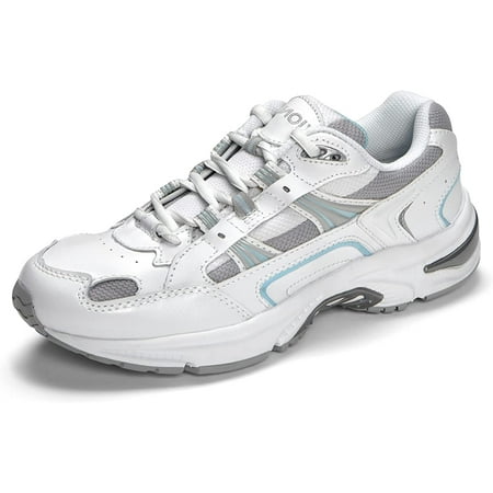

Vionic Women s Walker Classic Comfortable Leisure Shoes- Supportive Walking Sneakers That Include Three-Zone Comfort with Orthotic Insole Arch Support