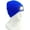 Blue, variant on Unisex Beanie with Light, USB Rechargeable LED Headlamp Beanie, Gifts for Dad Father Men Husband Warm Knitted Cap Orange