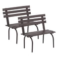 thumbnail image 1 of Raindrops 2Pcs Mini Garden Bench Miniature for Outdoor Garden Scenes and Hobbyists, 1 of 8