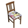 thumbnail image 2 of Lsque Sanrio Printed Square Couch Cushion Covers, Floral Sofa Cushion Covers Replacement, Stretch Couch Covers for Couch-16.9in, 2 of 9