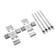 thumbnail image 1 of Kit de Ajuste de la Pastilla de Freno Delantero, Pasador de la Pastilla de Freno de Disco Delantero Instalacia Segura Control Preciso de Alta Resistencia PFK1263D Para Clio RS, 1 of 7