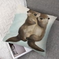 thumbnail image 7 of nygtbtfer Otter Gifts, I Love You Gifts for Her, Cute Valentines Day Gifts for Her Girlfriend Wife, I Love You Like No Otter Pillow  White, 7 of 7