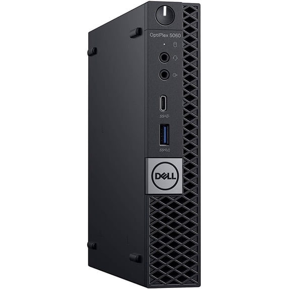 Restored Dell OptiPlex 5060 Micro PC Intel Core i5 8th Gen 8GB 256GB Windows 11 (Refurbished)
