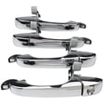 thumbnail image 2 of 4PCS Front Rear Left Right Exterior Door Handle Fits for Chrysler 300/300C,Dodge Magnum,Dodge Charger Driver Passenger Side Outer Door Handles (Chrome Silver), 2 of 6