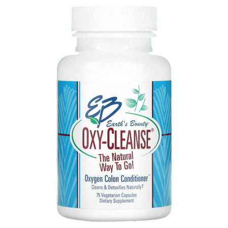 Oxy-Cleanse, Oxygen Colon Conditioner, 75 Vegetarian Capsules, Earth's Bounty