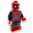 thumbnail image 2 of LEGO Superheroes: Spider-Man Minifigure with Red and Black Suit and Silver Trim (Upgraded Suit), 2 of 4