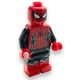 thumbnail image 2 of LEGO Superheroes: Spider-Man Minifigure with Red and Black Suit and Silver Trim (Upgraded Suit), 2 of 4