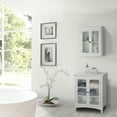 thumbnail image 3 of Teamson Home 20" x 24.02" Removable Wall Cabinet, White, 3 of 7