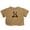 Khaki, variant on Toddler Shirt Boy Solid Color Cute Funny Short Sleeve T-Shirt Fashion Casual Back To School Shirt T-Shirts Infant To Big Kid