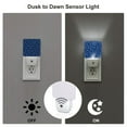 thumbnail image 3 of Fuzoiu Nautical Anchors Print Dusk to Dawn LED Night Light with Light Sensor, Energy-Efficient Touch-Safe Night Lamp for Home, Office, and Kids' Rooms-UK, 3 of 7