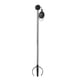 thumbnail image 2 of Recogedor de Pelotas de Golf kusrkot Herramienta para recoger pelotas de golf Negro 28,5 cm-68,5 cm, 2 of 8