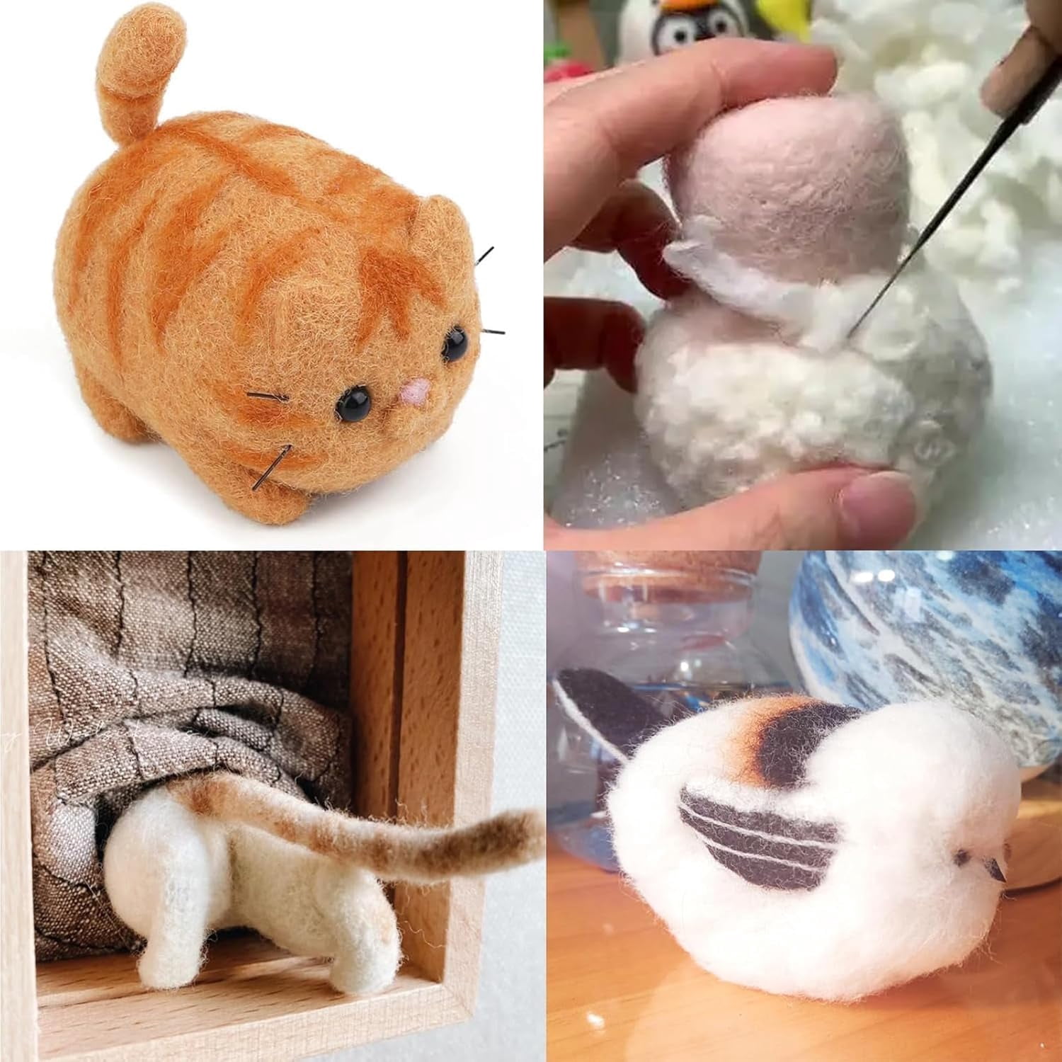 Electric Needle Felting Machine, Wool Felt Craft Kit, Needle Felting Machine for Quick Felting, Adjustable Speed, Stroke 2cm, Easy to Change Needle, for Wool Painting and Felted Craft Work